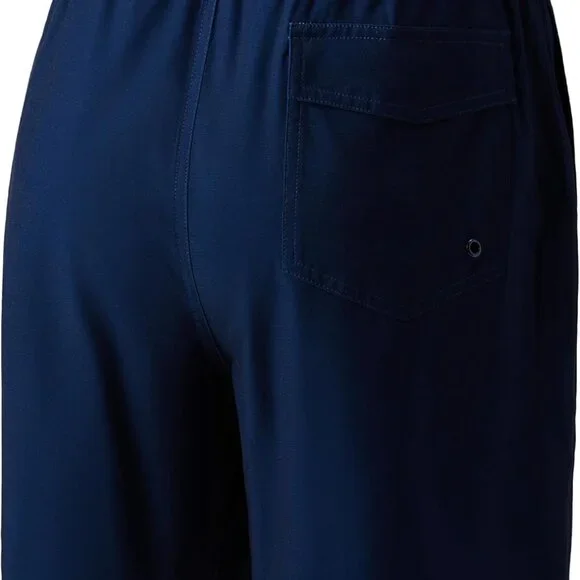 Mens Swim Trunks 8 inch Inseam Mesh Liner Quick-Dry Lightweight 4-Way Stretch Ba